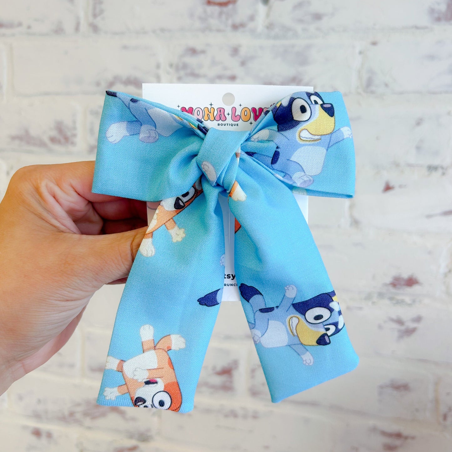 Bluey Hair Bow