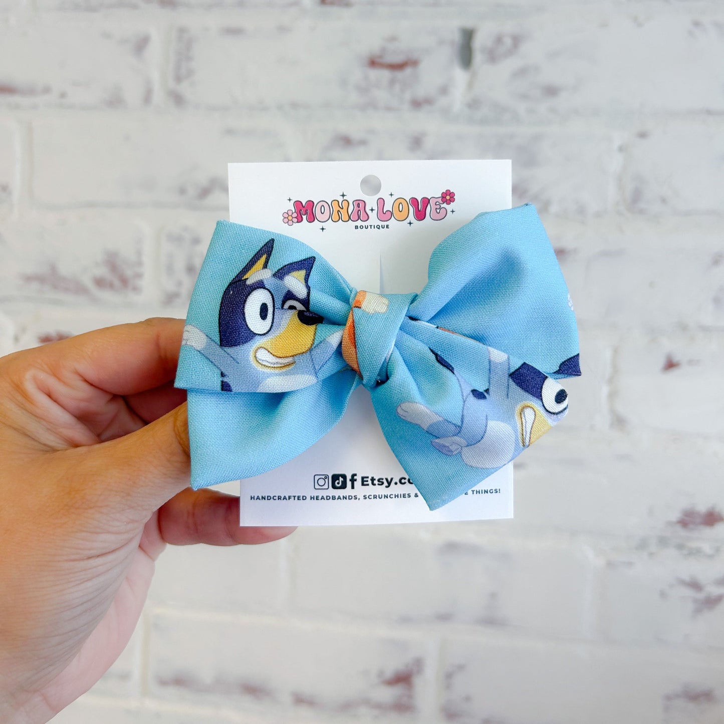 Bluey Hair Bow