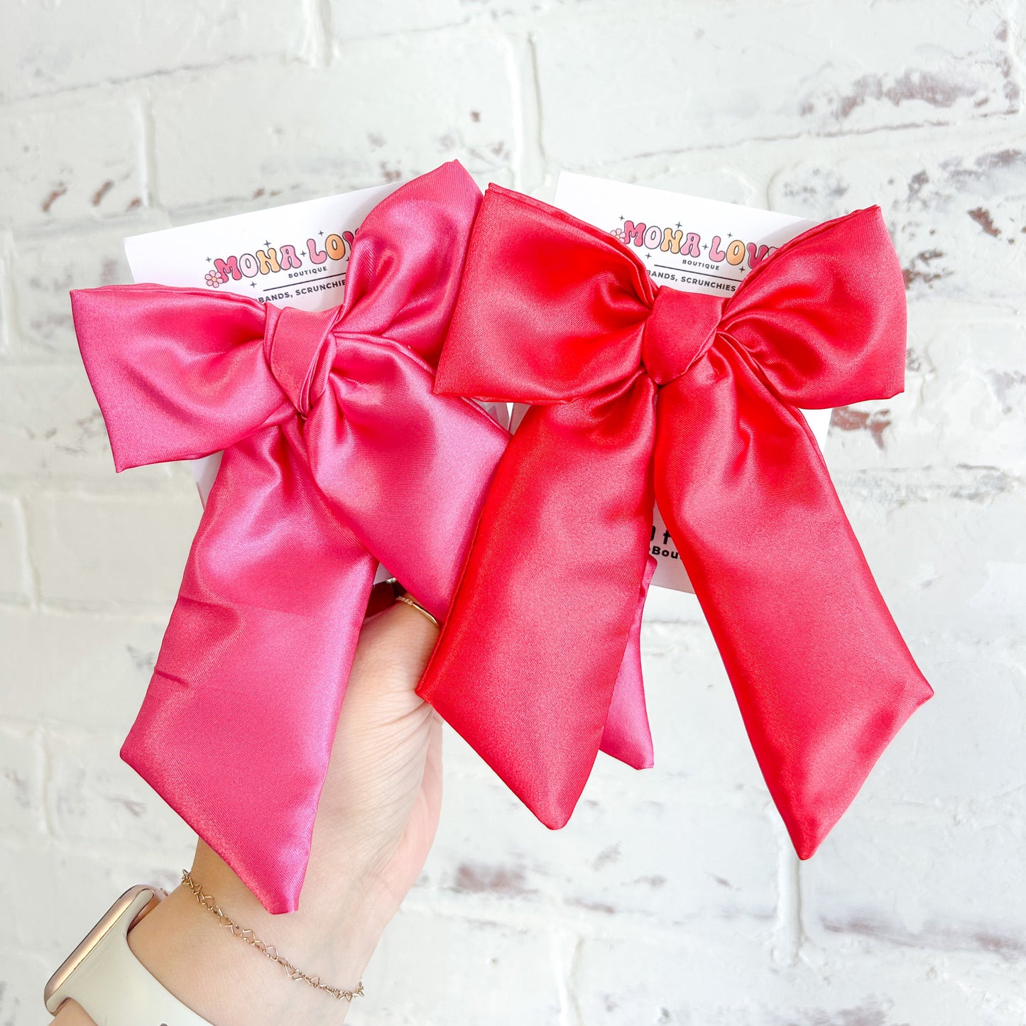 Satin Hair Bow