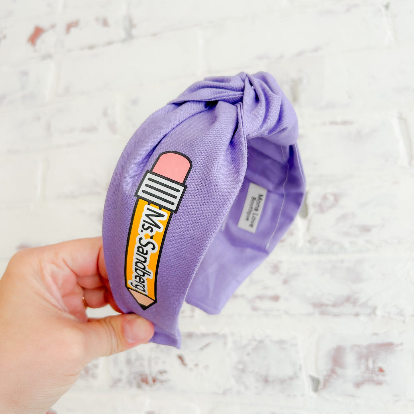 Personalized Teacher Headband