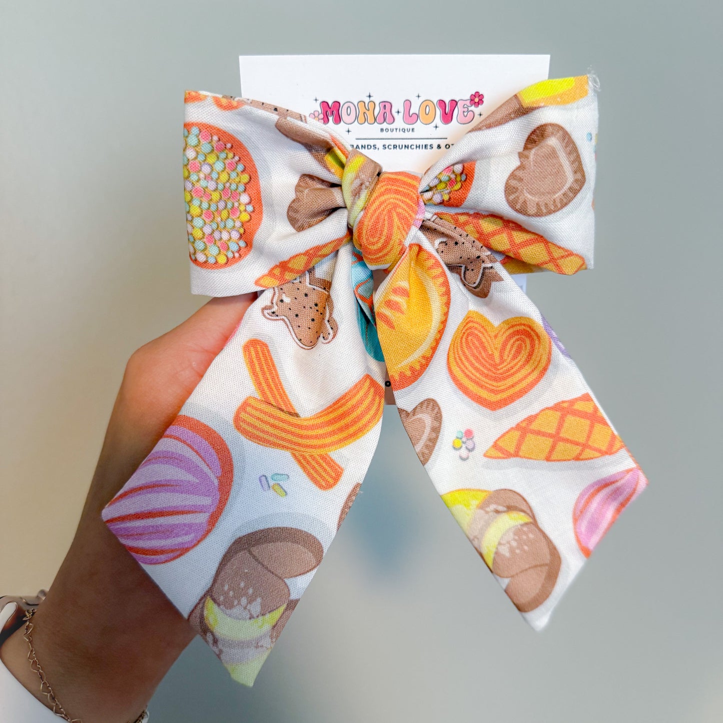 Pan Dulce Hair Bow
