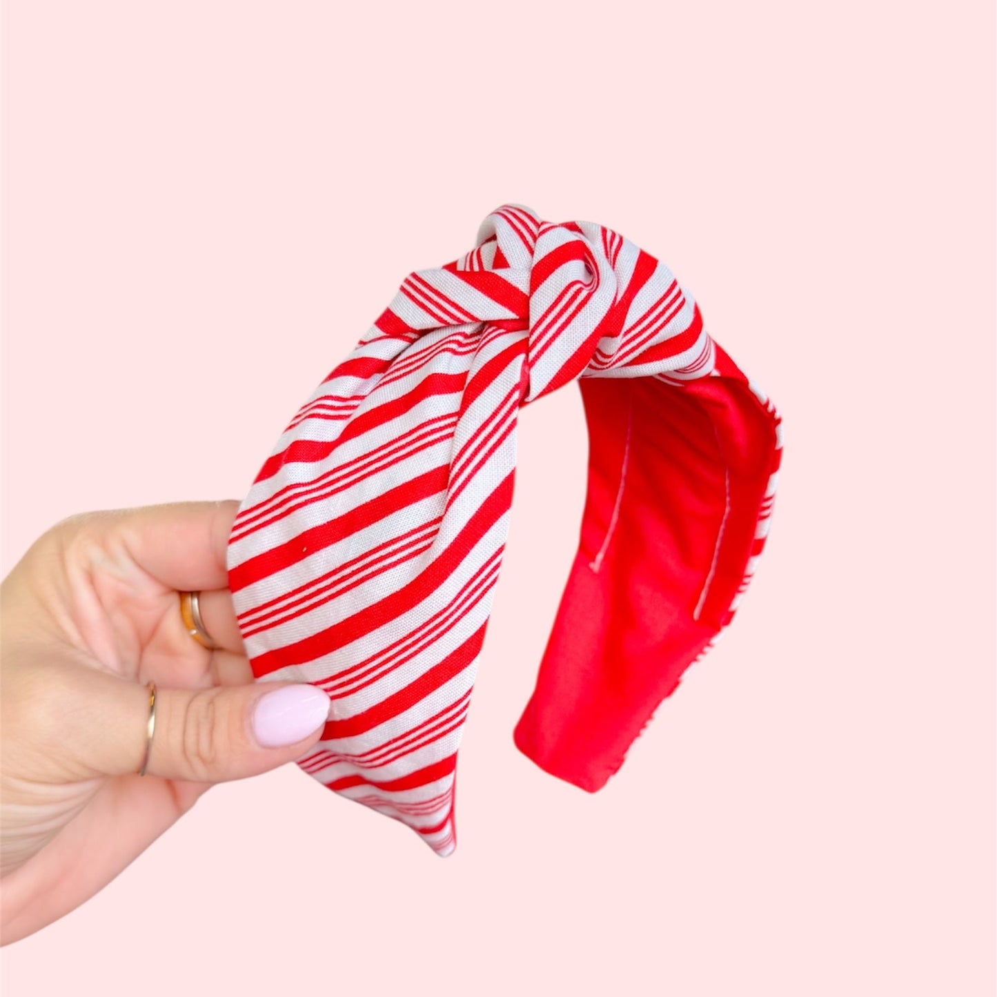 Candy Cane Christmas Headband